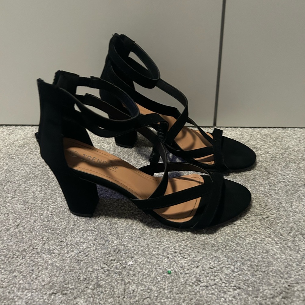 Black heels